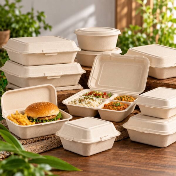 Bagasse Food Containers